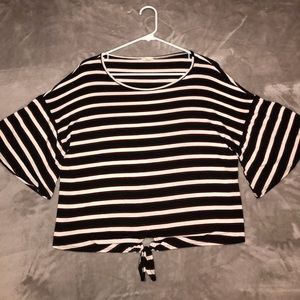 Oversized Stripes Shirt